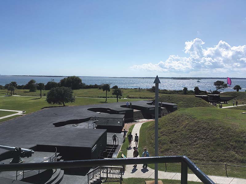 Fort Moultrie - Photograph by Julie Wood