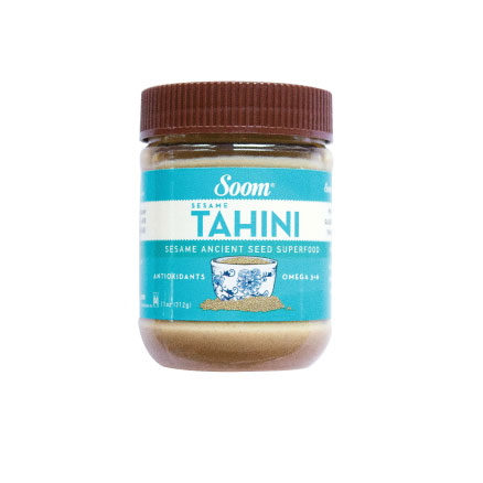 Smear It On “Tahini goes with everything. I’ll have it at breakfast, lunch, and dinner, and you can fold other ingredients into it.”