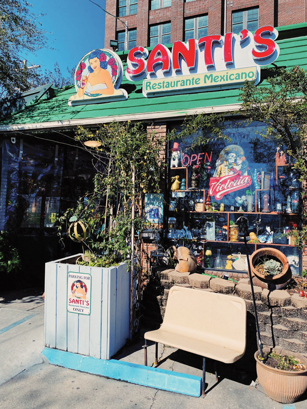 Good Eats: “My favorite no-frills restaurant is the downtown Santi’s; a Mexican Coke will never not call to me.” –Lauren