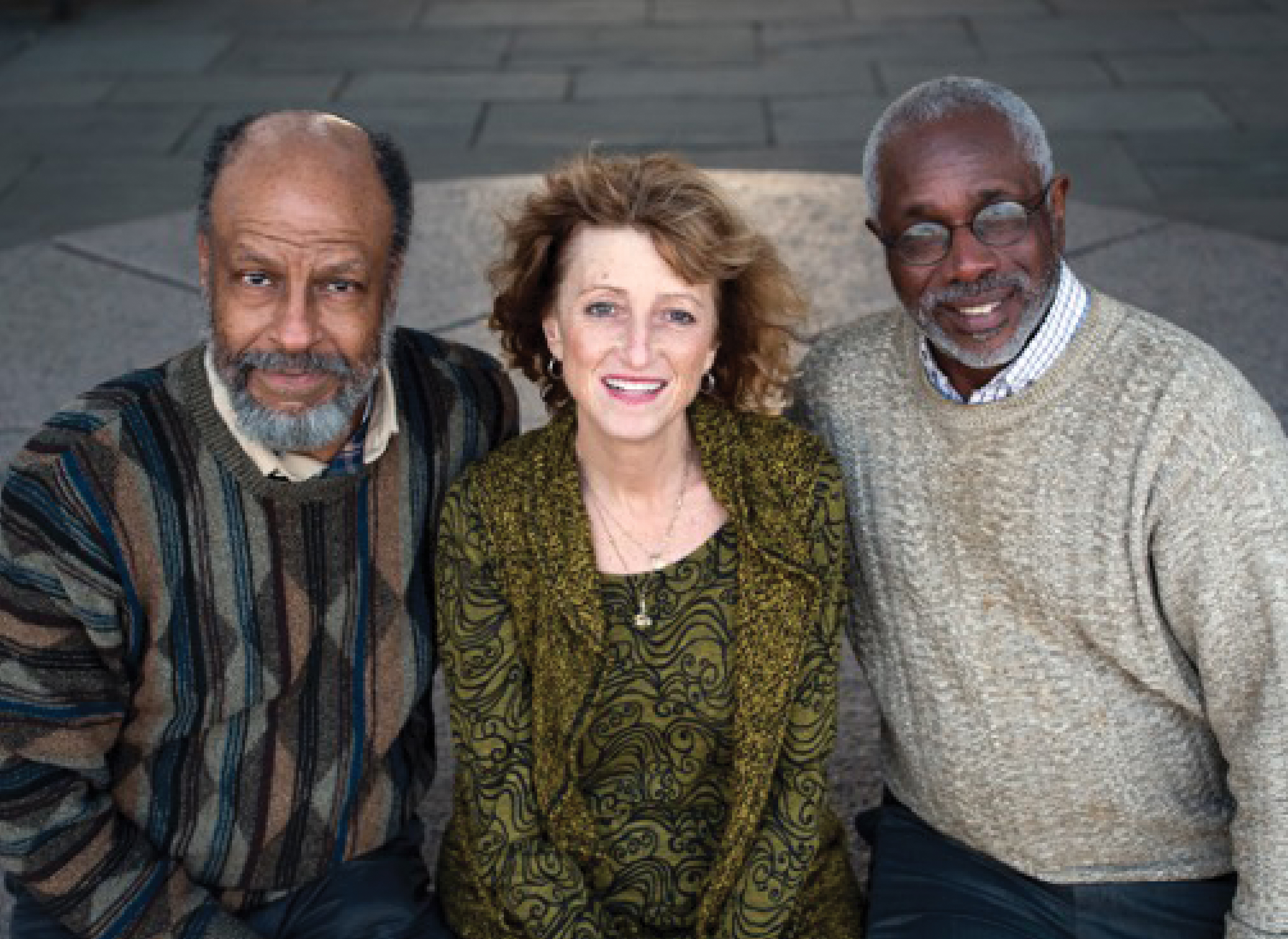 Bernard Powers, Marjory Wentworth, and Herb Frazier.