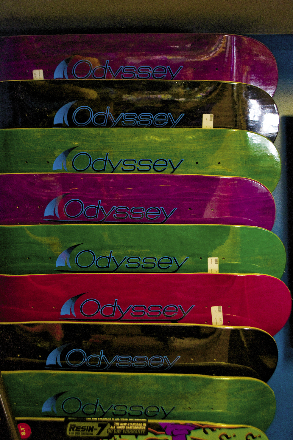 Hang Time “I hang out, skate, or maybe rent a paddleboard at Odyssey Board Shop.” odysseyboardshop.com