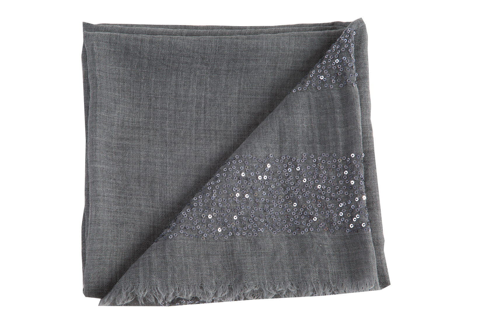 Small sequin pashmina, $99 at Out of Hand