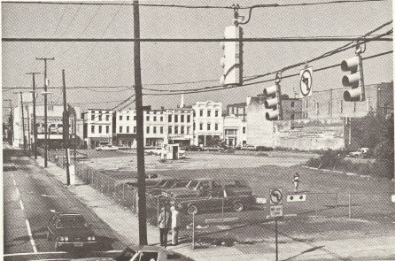 Riley’s plan to anchor the peninsula’s revitalization by building hotel, convention, and shop space, later to be known as Charleston Place, in a five-block dead zone at the corner of King and Market was contentious at the time.