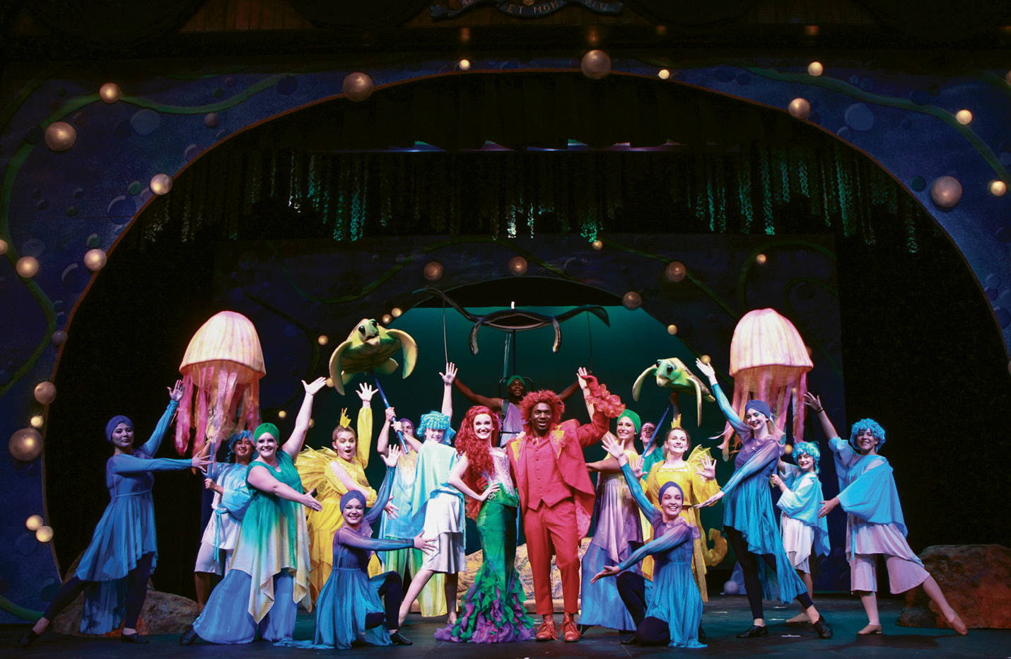 Making Waves: Charleston Stage’s production of Disney’s The Little Mermaid at the Dock Street Theatre; its SummerStage Musical Theatre Camp put on a “junior” version as well.