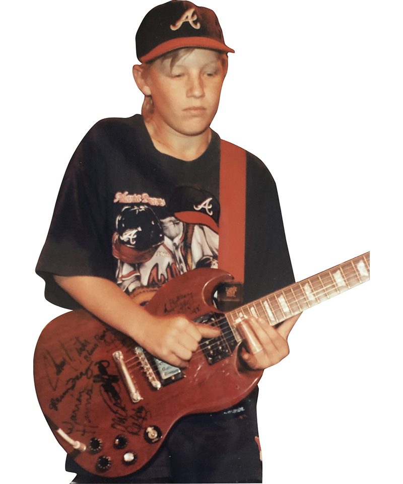 Young guitar phenom Derek Trucks.