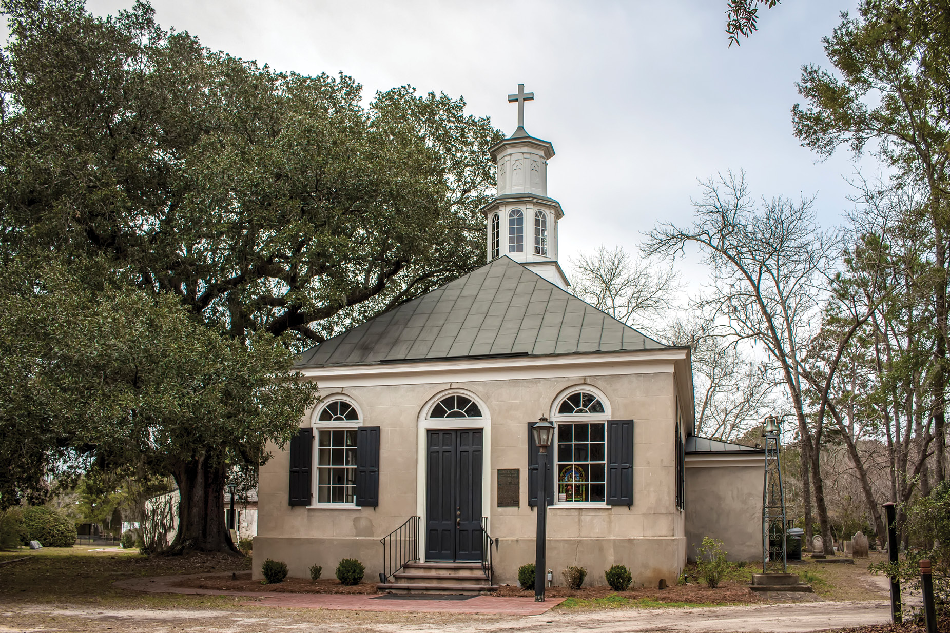 Christ Church near Snee Farm was established as the main house of worship for the parish East of the Cooper River.