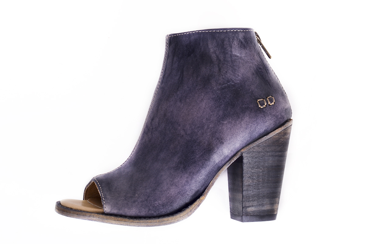 BedStu &quot;Onset&quot; heeled ankle boot in &quot;black driftwood,&quot; $210 at Out of Hand