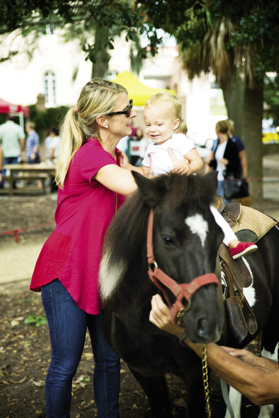 Pony rides for the little ones