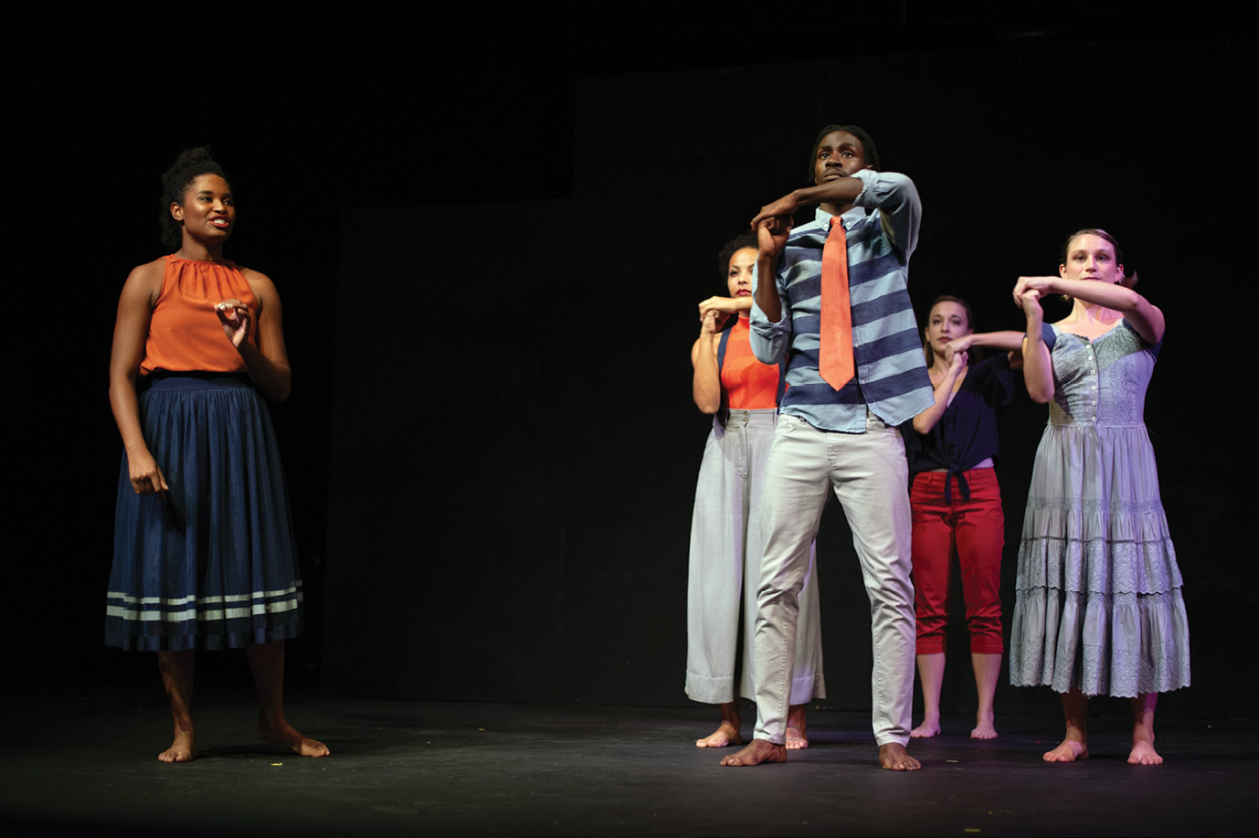 Beyond the Page: Free Verse, the brainchild of Charleston’s poet laureate Marcus Amaker, frees verse—literally—bringing poetry to life through movement (as pictured above in the 2019 Coming to Monuments collaboration with Dance Matters) as well as through spoken word and public art events. The month-long festival incorporates a social justice lens in much of its creativity-inspiring programming.