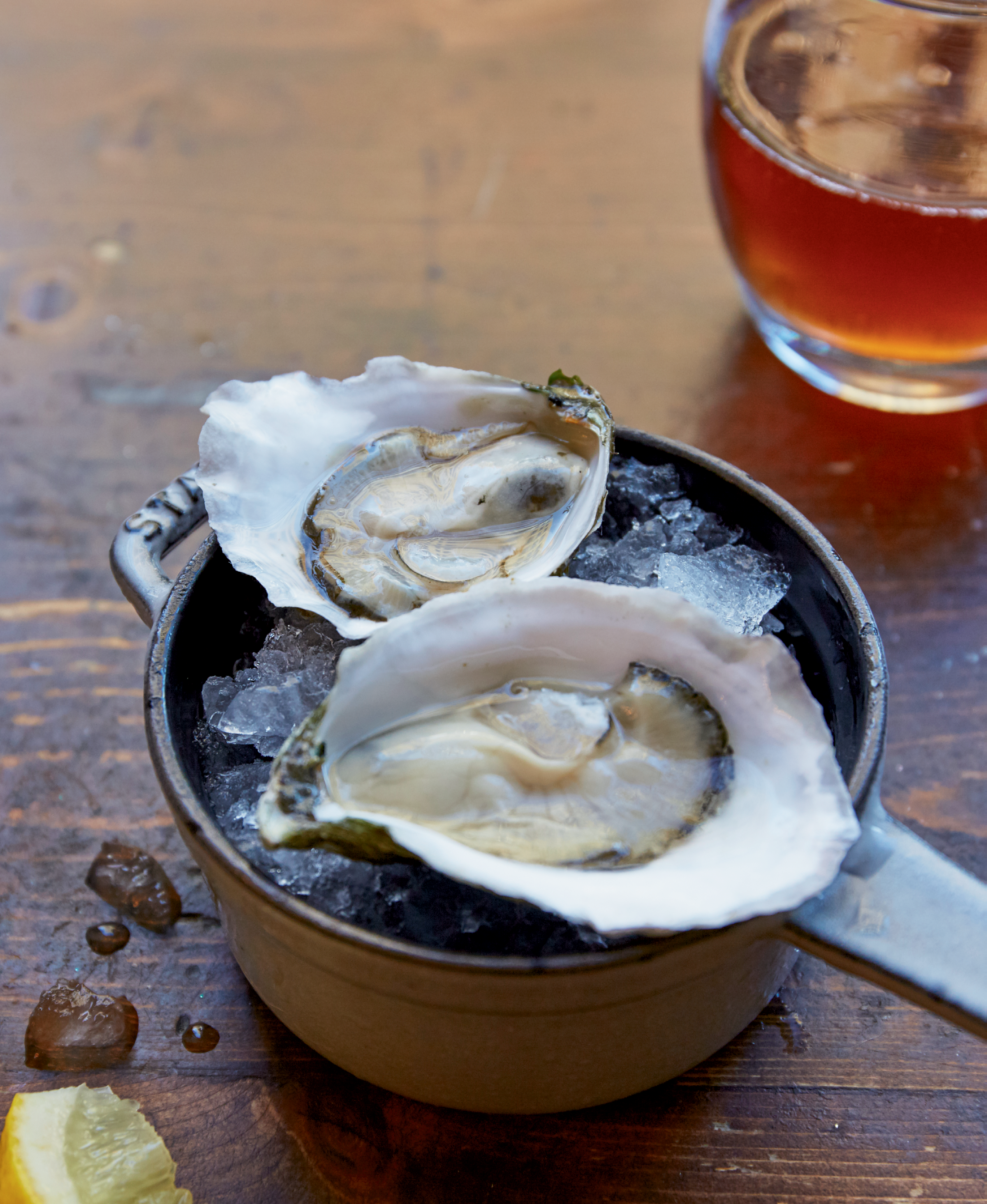 A Shell of a Time - Pristine oysters, curated wines, and national acclaim:  if it sounds like a white-tablecloth affair, Bar Normandy begs to differ.