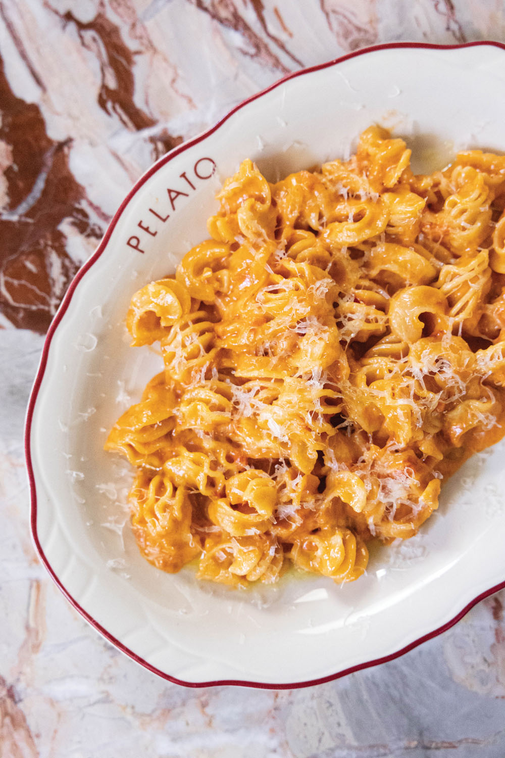 Pelato pasta dish