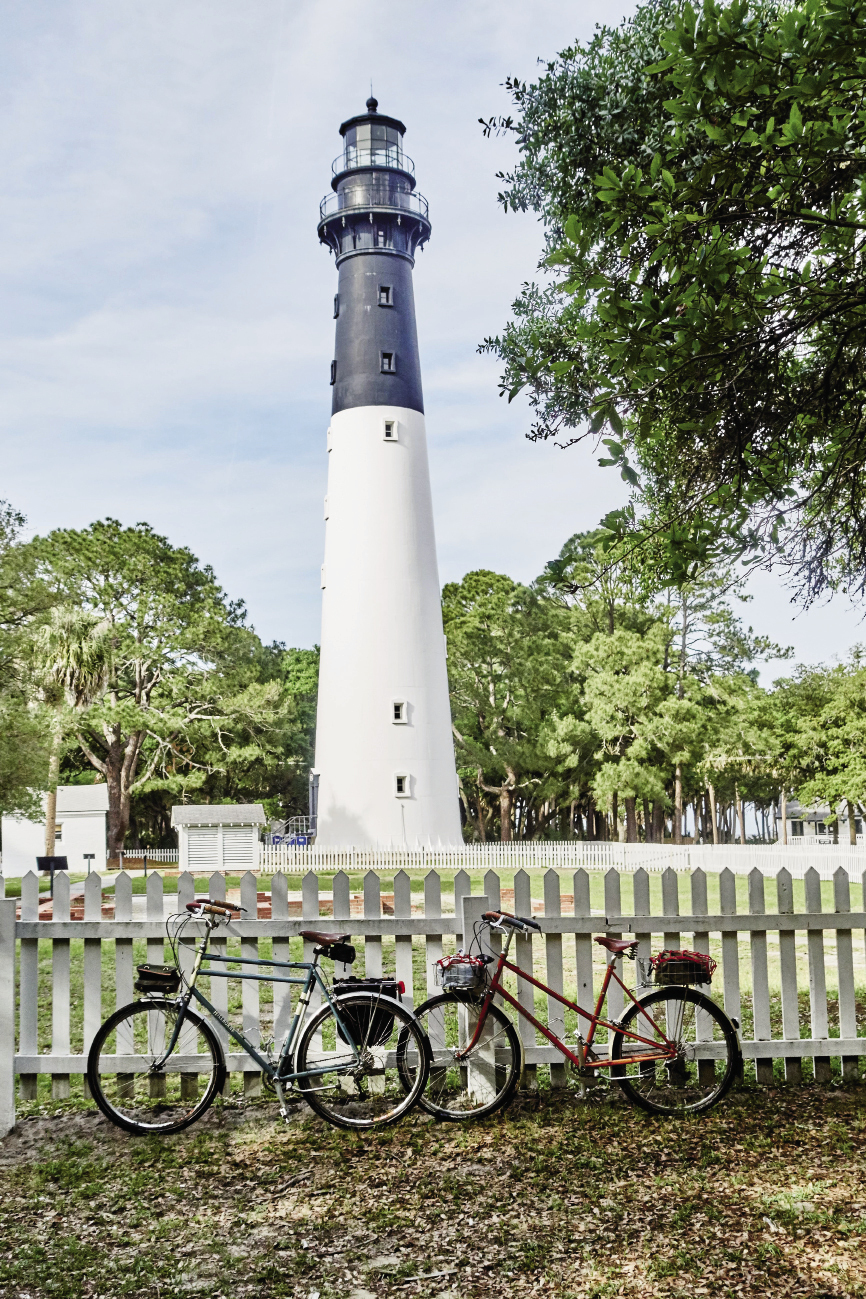 Hunting Island State Park: Hunting Island lighthouse