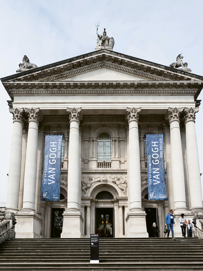 The Tate Britain hosted a major Vincent Van Gogh exhibition through August...