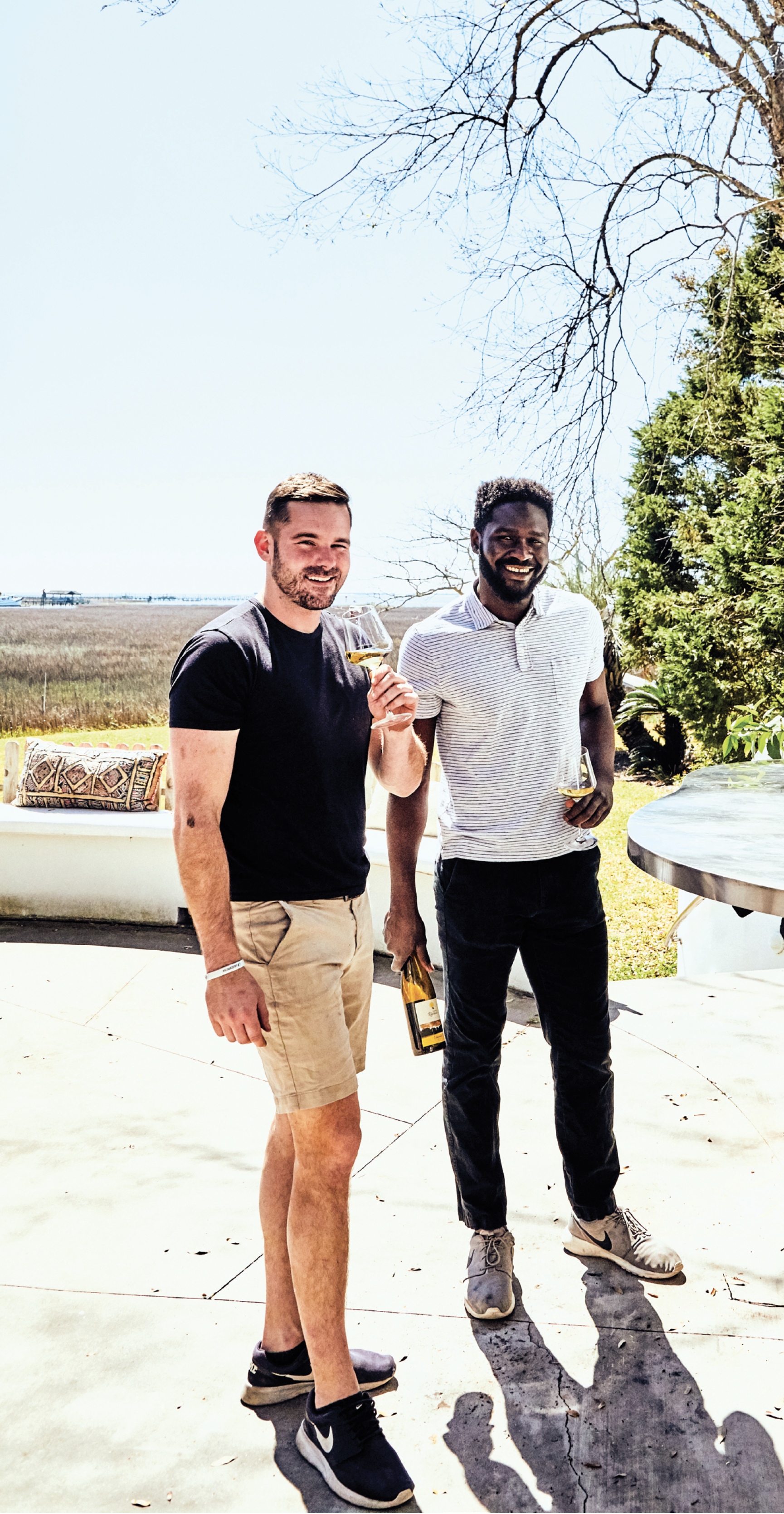 Miles and Femi first became friends while working at the Charleston Grill, under sommelier Rick Rubel’s tutelage.