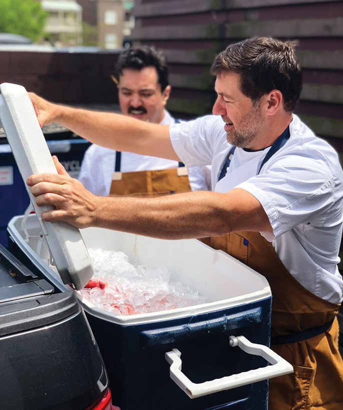 FIG and The Ordinary chef and co-owner Mike Lata says that working with Mark and Kerry helped shift the local seafood conversation to diverse and sustainable practices.
