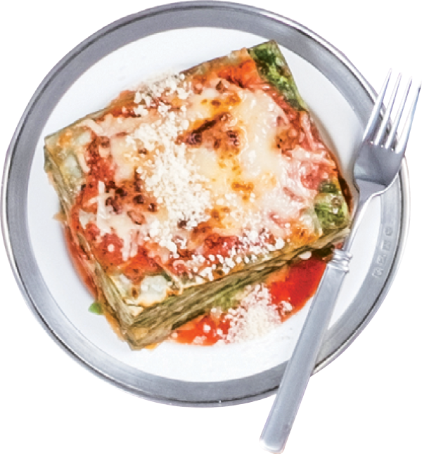Celia’s ethereal, 25-layer lasagna