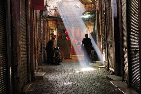 Winning Shots: The Emmy nod for cinematography was for the episode titled “Morocco: Mysteries of the Nomads.” An alley in Marrakech.