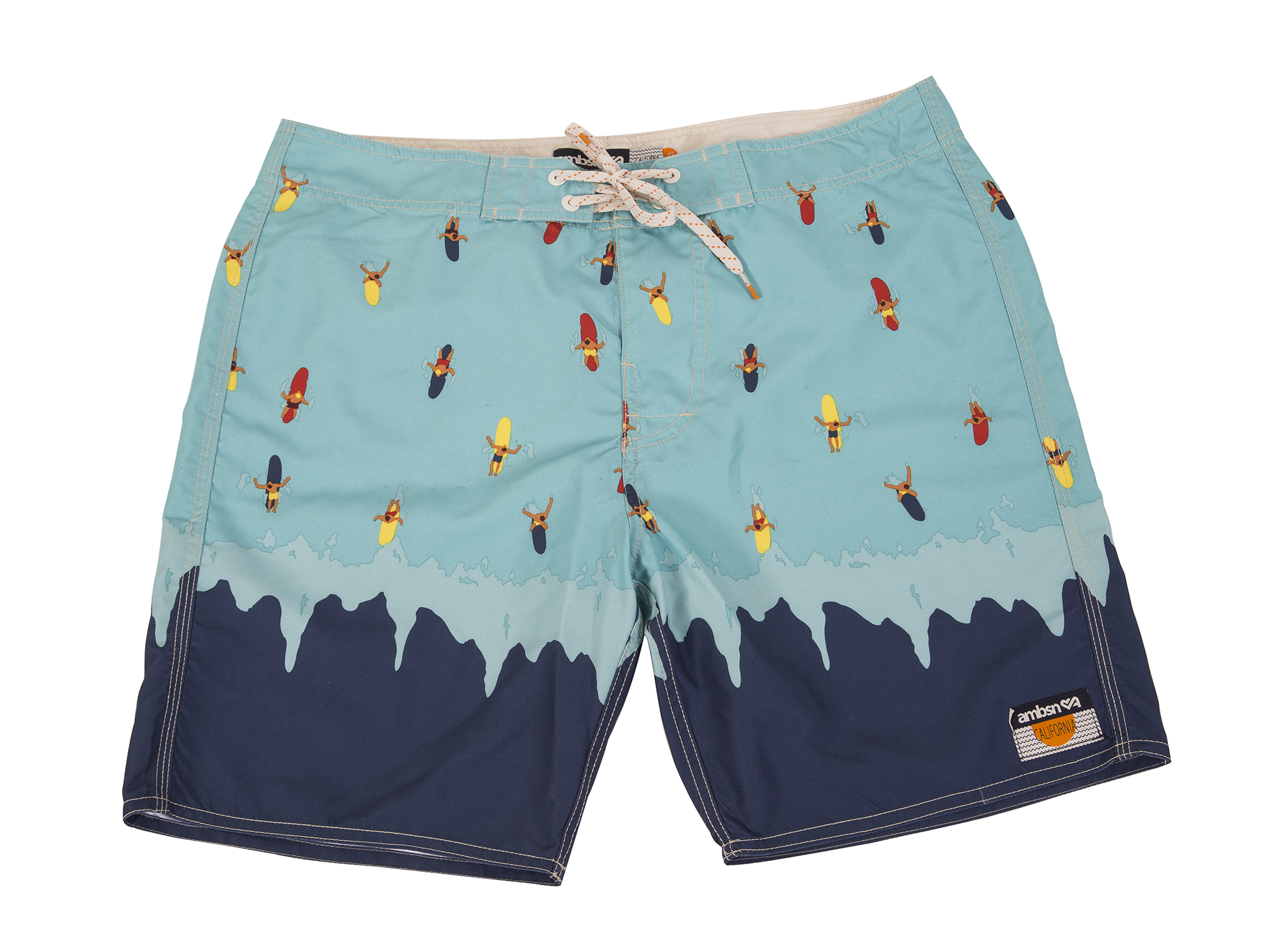 Ambsn &quot;Whipeout&quot; boardshort in navy, $60 at Hooley