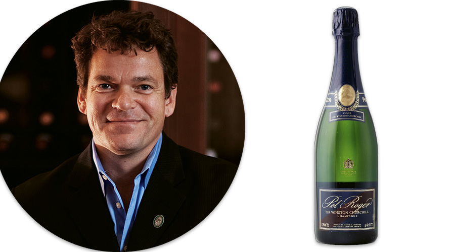 Patrick Emerson: Pol Roger Sir Winston Churchill Blue Label Champagne, 1995