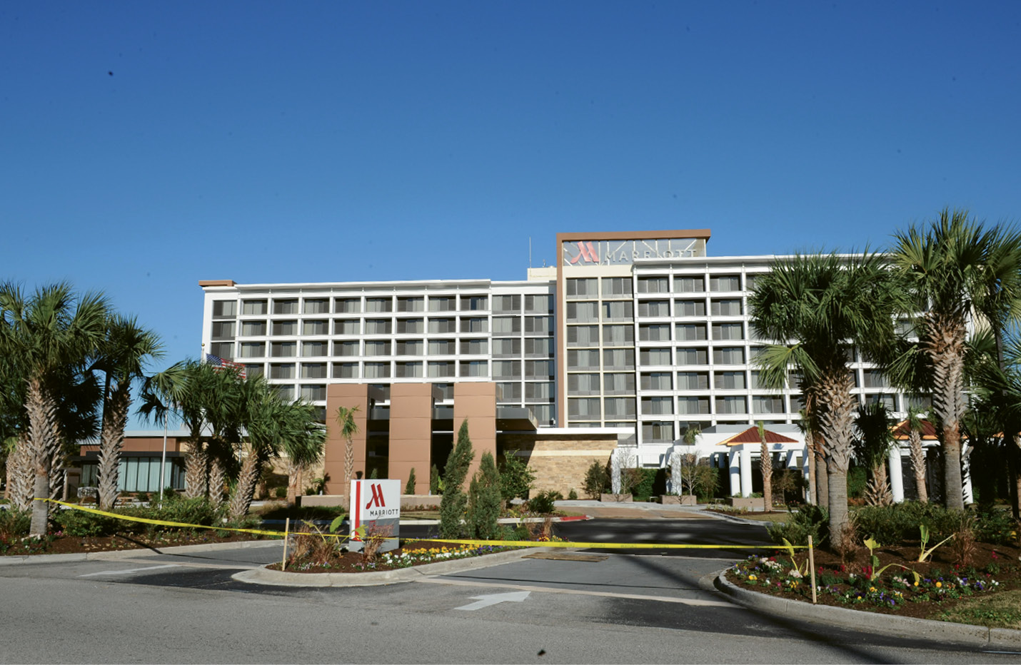 The newly redesigned Marriott North Charleston, near Charleston International Airport