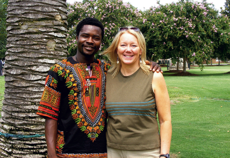 Samuel Nkrumah Yeboah, whose name means “powerful” in Ashanti, and Swenson in West Africa