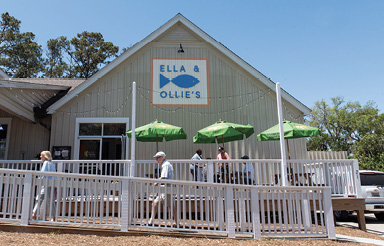 Catch a Bite: “Ella and Ollie’s on Edisto Island has some of the best food I’ve ever eaten. My ultimate favorite is their BBQ Shrimp.”