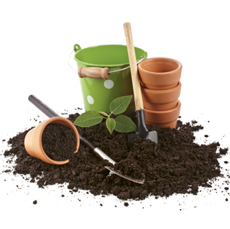 Green Thumb - “My ideal weekend at home involves digging in the dirt—planting flowers, pulling weeds.”