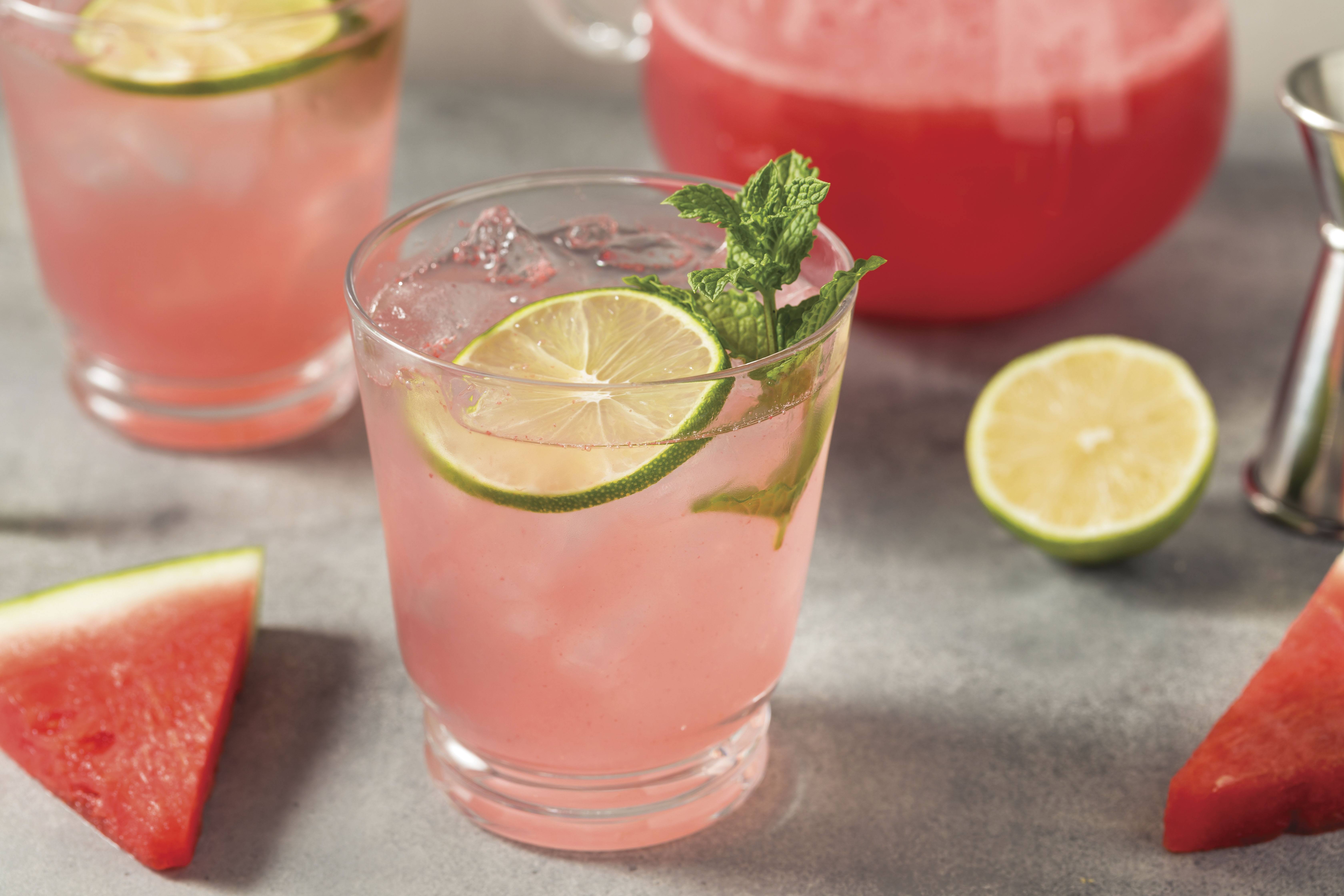 Drink Up: “I do a lot of aguas frescas. I like to cube watermelon and blend it with a bit of lime juice and mint. It also makes a nice cocktail base.”