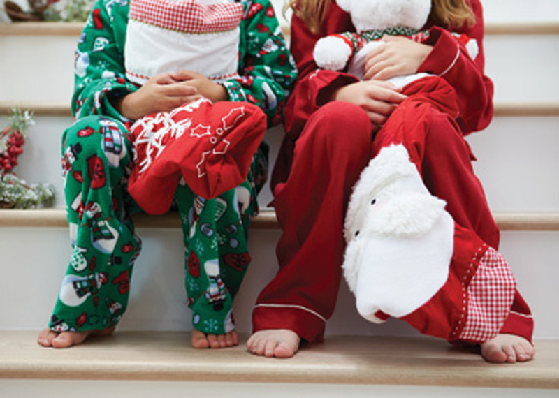 Christmas Tradition:  “We’d get new pajamas every year on Christmas Eve so we could wear them to open our presents.”