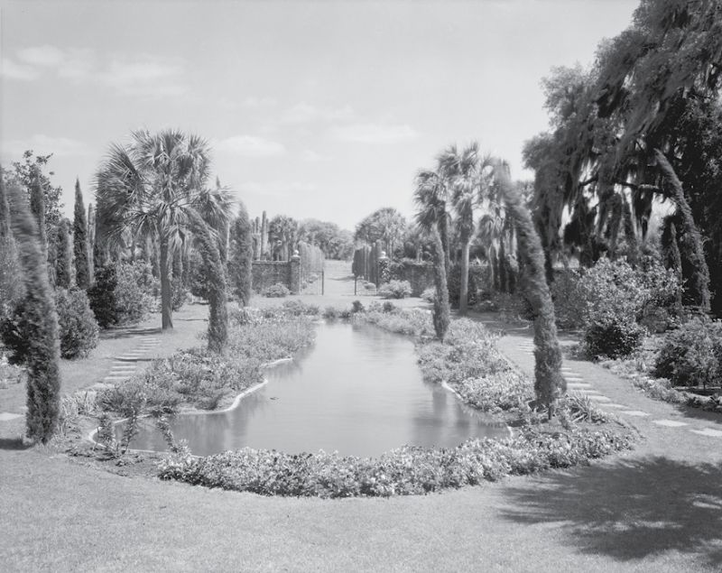 Victor’s passion for horticulture manifested in the more formal walled garden...