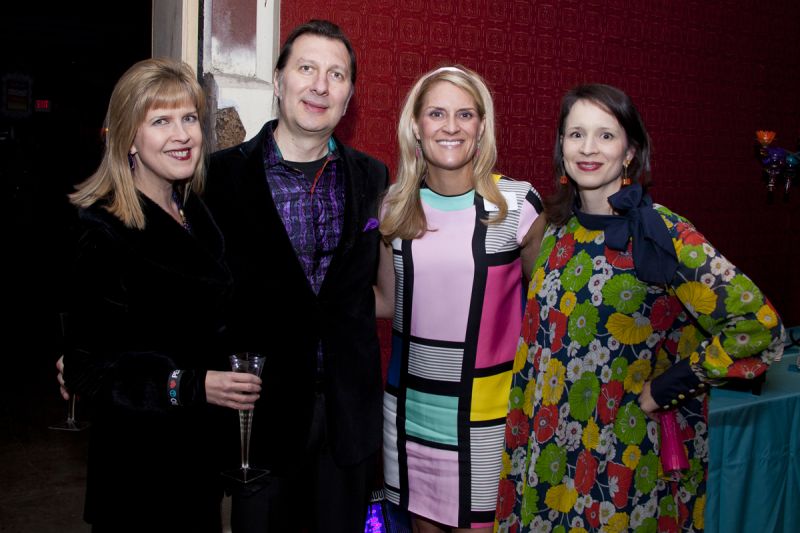 College of Charleston professors Sheridan Hough and Christian Coseru, Society 1858 president Amy Coy, and Gibbes event director Lasley Steever