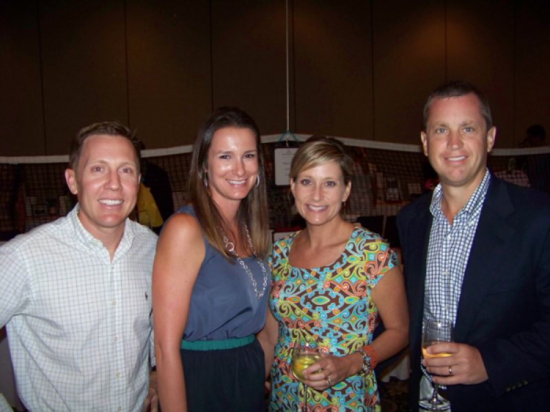 Giles Branch, Carrie Branch, Kerrie Scott and Sean Scott