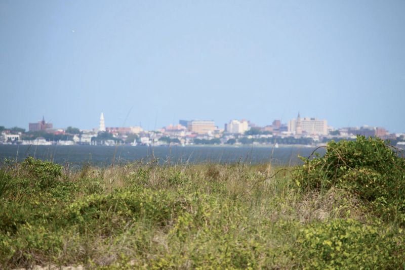 ...to great views of Fort Sumter and downtown Charleston.