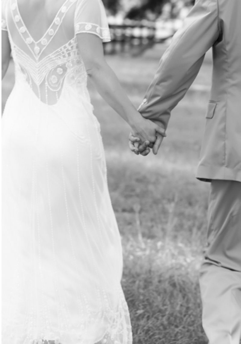 DRESS TO IMPRESS: Mary says she is “still absolutely in love” with her Jenny Packham gown from White on Daniel Island.