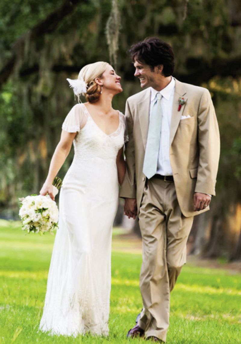 HEAD OVER HEELS: “Moyer and I just love being around each other all the time,” Mary says.