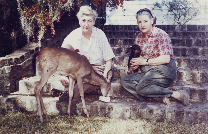 Belle with Ella Severin, her partner from 1951 until Belle’s death in 1964.