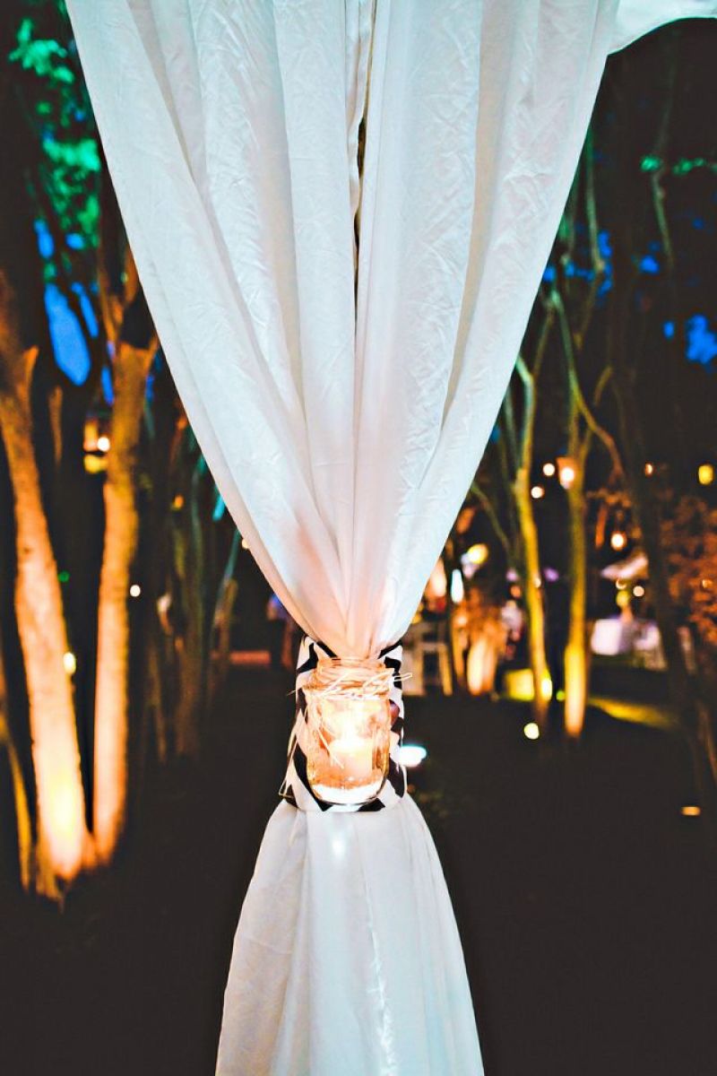 AN EYE FOR DETAIL: Thoughtful touches were one of the couple’s chief requests for the evening, says Allison.