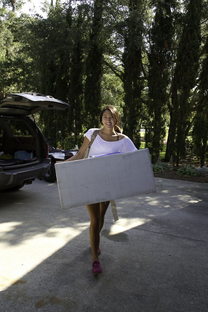 Time to unload the gowns! Photograph by JonathanBalliet