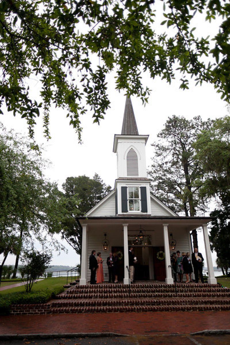 GOING TO THE CHAPEL: “The property sits right on the May River, so it incorporated our love of the water!&quot; says Jacki.