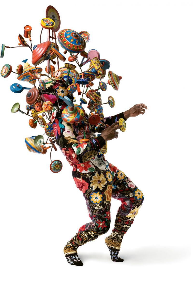 Artist Nick Cave’s sculptural Soundsuits exemplify the whimsical, somewhat off-kilter conceptual art that Sloan is drawn to. “It’s not what you expect to find in the middle of historic Charleston,” he says.