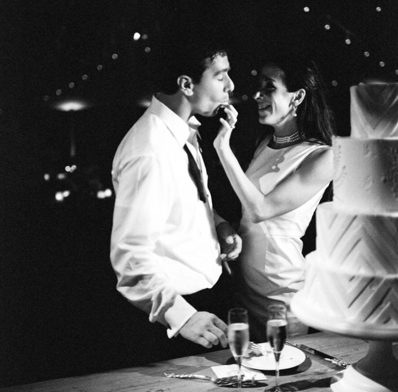 a tip of the hat to the bride and groom’s New Orleans connection