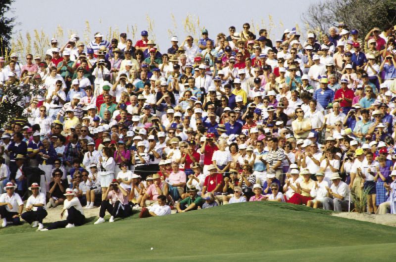 Team U.S.A., led by captain Dave Stockton, claimed victory by one shot on the last hole.