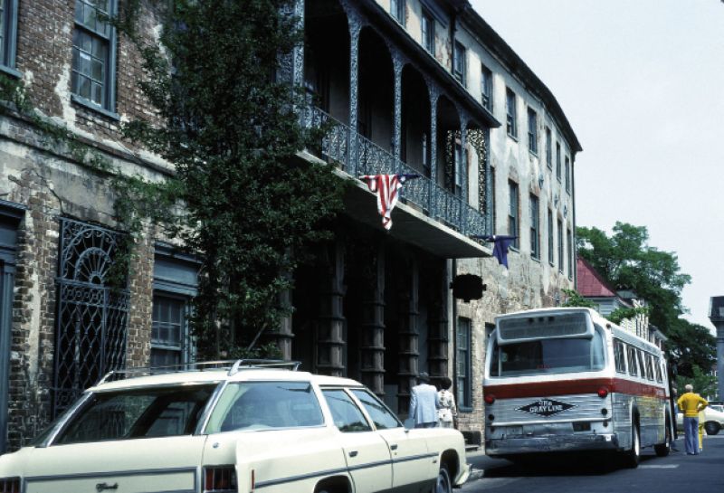 The Dock Street Theatre on Church Street, where Harlan lived that summer in a third-floor apartment
