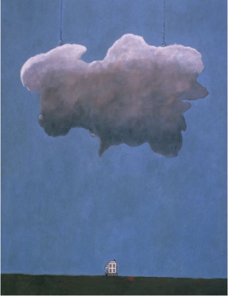 Townsend Davidson  (<a href="http://www.townsenddavidson.com">www.townsenddavidson.com</a>) The Single House, 2005, oil on canvas, 60 x 48 inches
