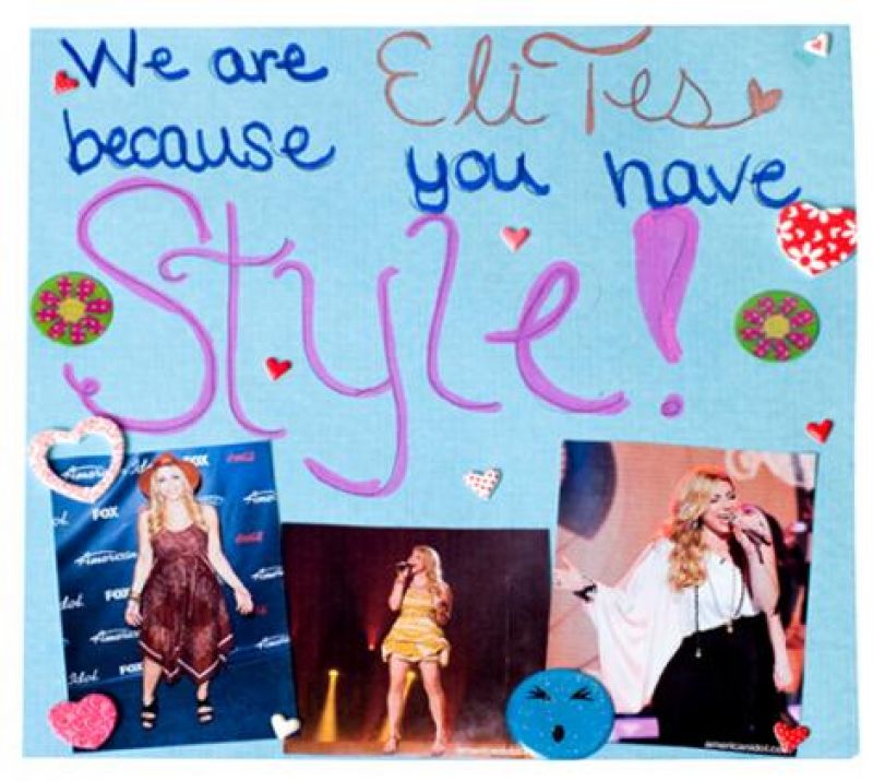 Elise Testone Scrapbook Pages