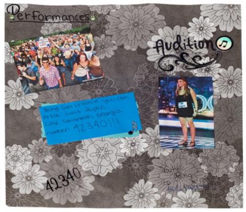 Elise Testone Scrapbook Pages