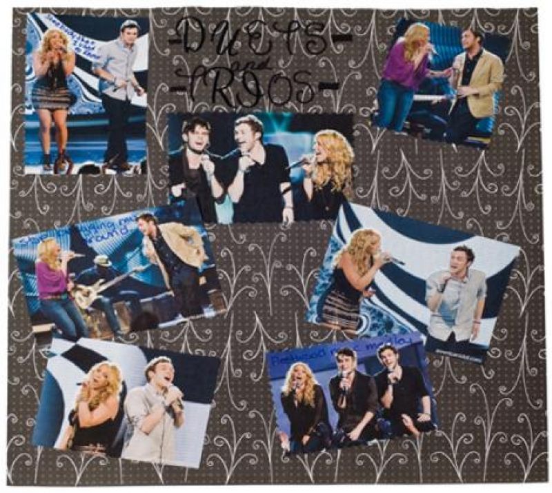 Elise Testone Scrapbook Pages