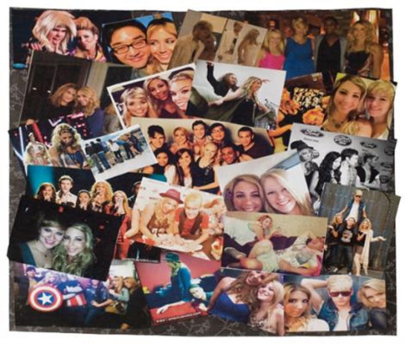 Elise Testone Scrapbook Pages