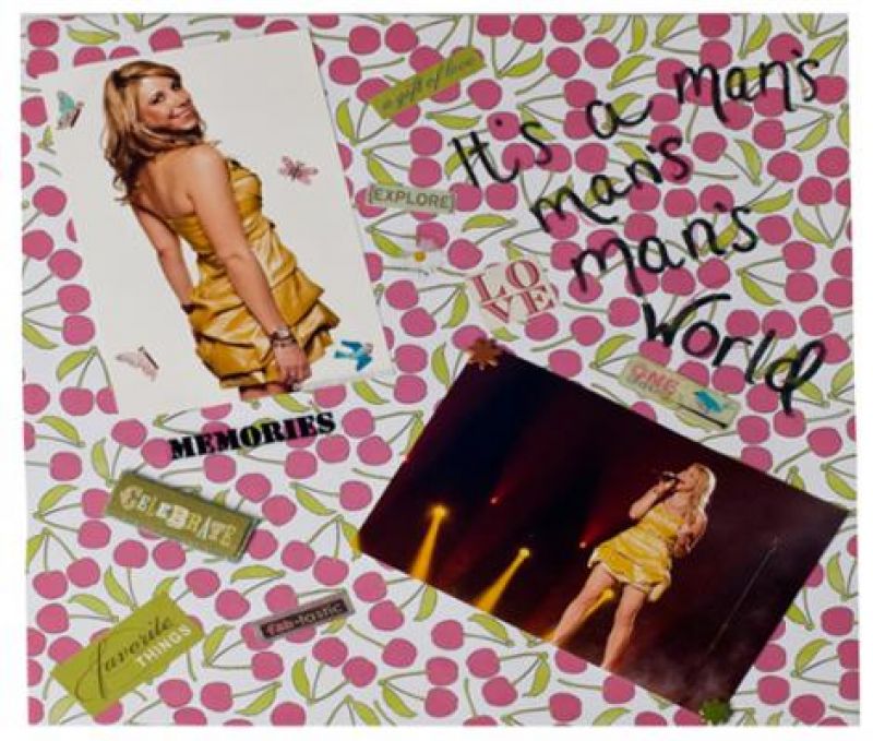 Elise Testone Scrapbook Pages