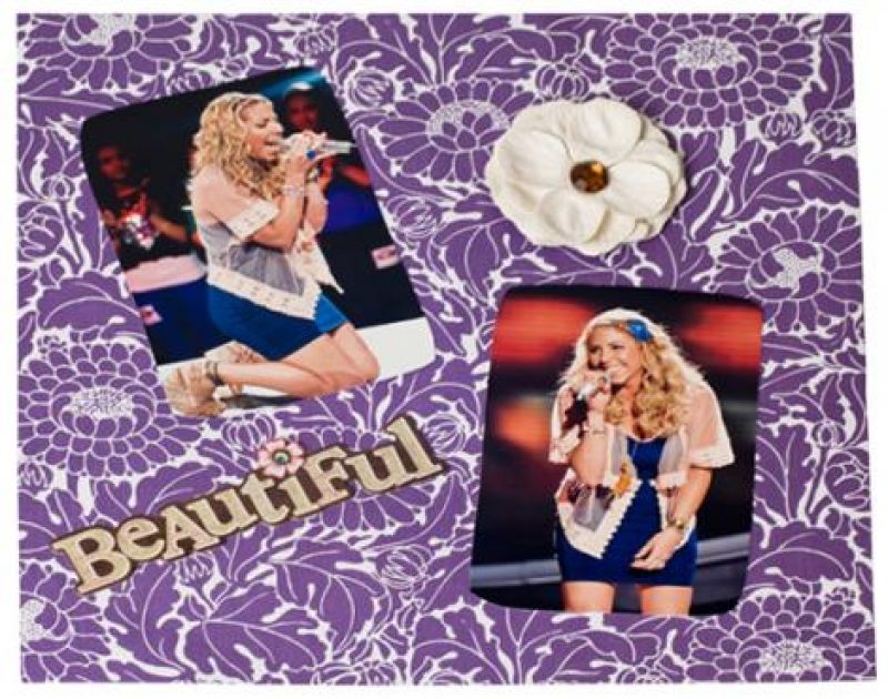 Elise Testone Scrapbook Pages